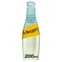 Schweppes Slimline Bitter Lemon 200ml (24 x 200ml)