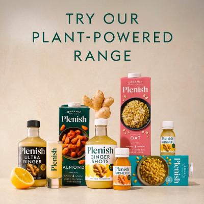 Plenish Ginger Vitamin C Immunity Shot 60ml (12 x 60ml)