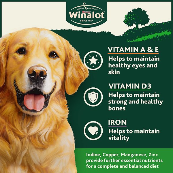 WINALOT Classics Lamb & Turkey in Jelly Wet Dog Food 400g PMP (12 x 400g)