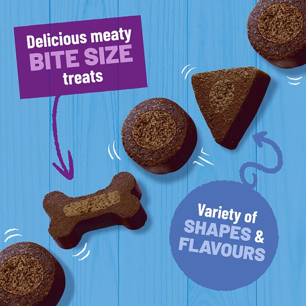 BAKERS Allsorts Chicken, Beef and Lamb Dog Treats 98g PMP (6 x 98g)