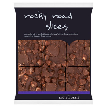 Lichfields Rocky Road Slices 585g (4 x 9x65g)
