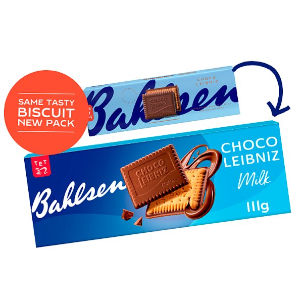 Bahlsen Choco Leibniz Milk 111g (12 x 111g)