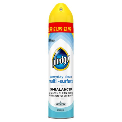 Pledge Multi-Surface Aerosol, 250ml (6 x 250ml)