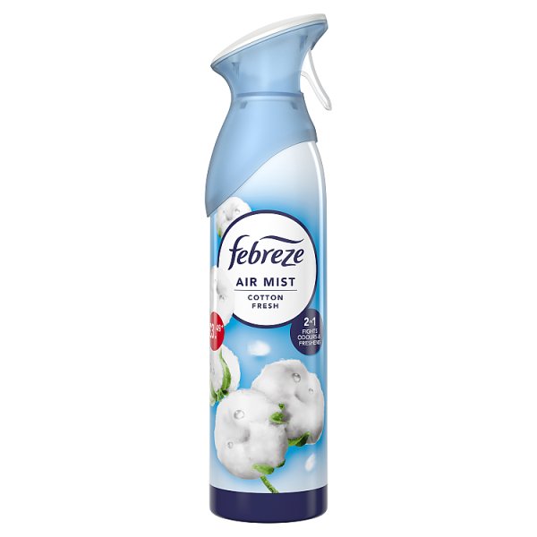 Febreze Air Freshener Cotton Fresh 185ML (8 x 185ml) Febreze Air Freshener Cotton Fresh 185ML (8 x 185ml)