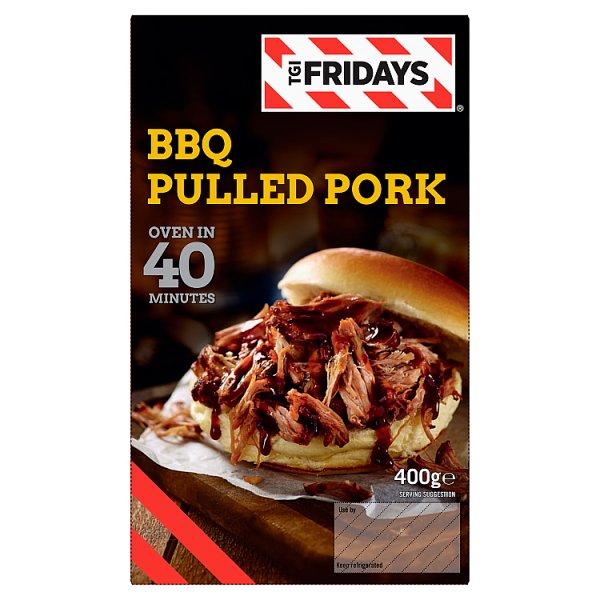 TGI Fridays BBQ Pulled Pork 400g (6 x 400g)