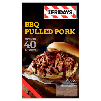TGI Fridays BBQ Pulled Pork 400g (1 x 400g) TGI Fridays BBQ Pulled Pork 400g (1 x 400g)