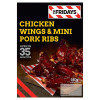 TGI Fridays Chicken Wings & Mini Pork Ribs 580g (6 x 580g)