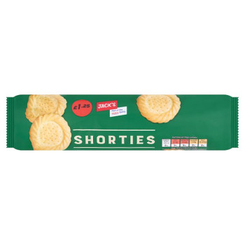 Jack's Shorties 200g (12 x 200g)