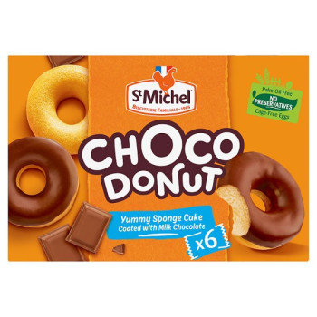 St Michel 6 Choco Donut 180g (9 x 6pk) St Michel 6 Choco Donut 180g (9 x 6pk)