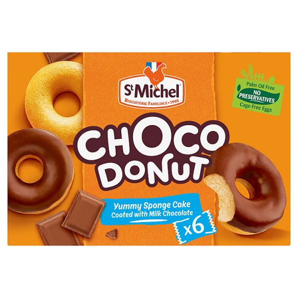 St Michel 6 Choco Donut 180g (9 x 6pk)