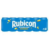Rubicon Sparkling Mango Juice Soft Drink 18 x 330ml (1 x 18x330m)