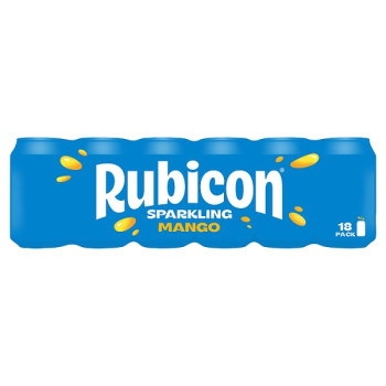 Rubicon Sparkling Mango Juice Soft Drink 18 x 330ml (1 x 18x330m) Rubicon Sparkling Mango Juice Soft Drink 18 x 330ml (1 x 18x330m)