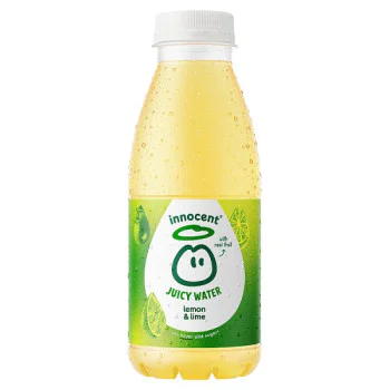 Innocent Juicy Water Lemon & Lime 420ml (12 x 420ml)