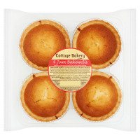 Cottage Bakery 4 Jam Bakewells 175g (6 x 175g)