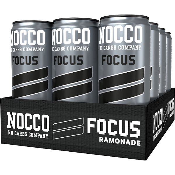 Nocco Focus Ramonade 330ml (12 x 330ml)
