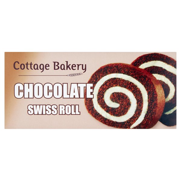 Cottage Bakery Chocolate Swiss Roll 200g (6 x 200g)