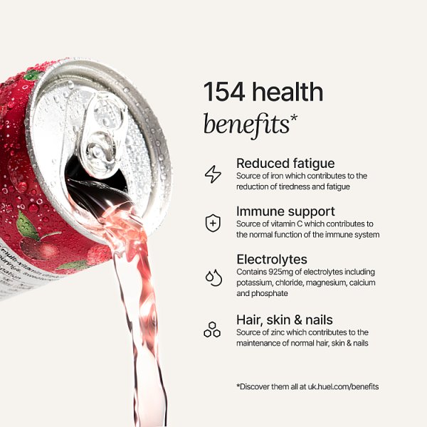 Huel Cherry & Raspberry Daily A-Z Vitamins 330ml (12 x 330ml)