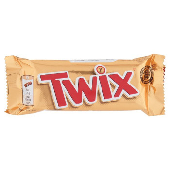Twix Caramel Biscuit Chocolate Bar 50g (32 x 50g)