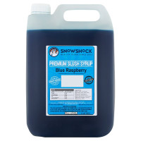 Snow Shock Blue Raspberry Premium Slush Syrup 5 Litres (1 x 5ltr)