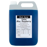 Raspberry Value Blue Slush Syrup 5ltr (1 x 5ltr)