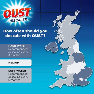 Oust All Purpose  Descaler 3 x 25ml Sachets  (6 x 3pk)
