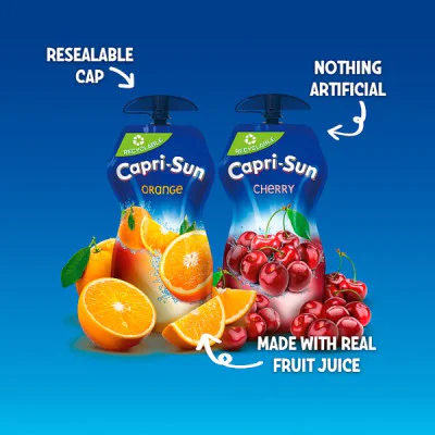 Capri-Sun Orange 330ml Kids' Juice Drink (15 x 330ml)