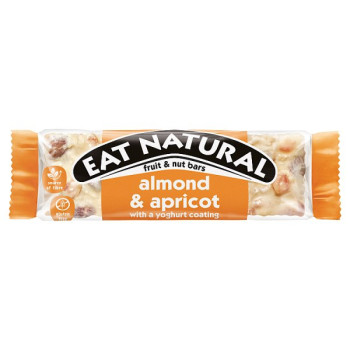 Eat Natural Almond & Apricot with a Yoghurt Coating Fruit & Nut Bars 40g (12 x 40g)