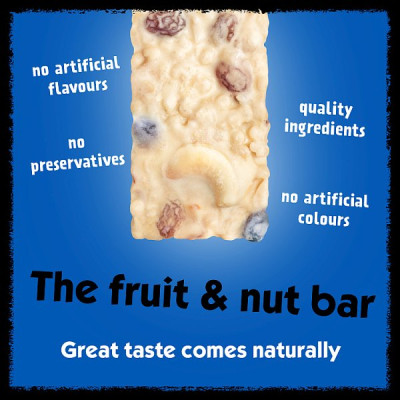 Eat Natural Cashew & Blueberry with a Yoghurt Coating Fruit & Nut Bars 40g (12 x 40g) Eat Natural Cashew & Blueberry with a Yoghurt Coating Fruit & Nut Bars 40g (12 x 40g)
