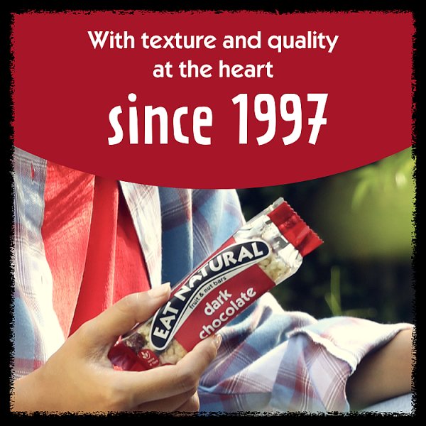 Eat Natural Dark Chocolate with Cranberries & Macadamias Fruit & Nut Bars 40g (12 x 40g)