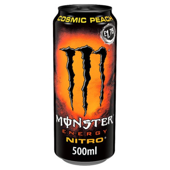 Monster Energy Drink Nitro Cosmic Peach 500ml (12 x 500ml)