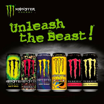 Monster Energy Drink Nitro Cosmic Peach 500ml (12 x 500ml)