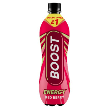 Boost Energy Red Berry 500ml (12 x 500ml)