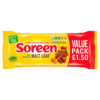 Soreen Original Malt Loaf 320g  (12 x 320g)