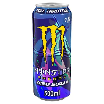 Monster Energy Drink Full Throttle Zero Sugar 500ml (12 x 500ml) Monster Energy Drink Full Throttle Zero Sugar 500ml (12 x 500ml)
