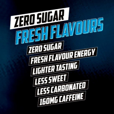 Monster Energy Drink Full Throttle Zero Sugar 500ml (12 x 500ml)