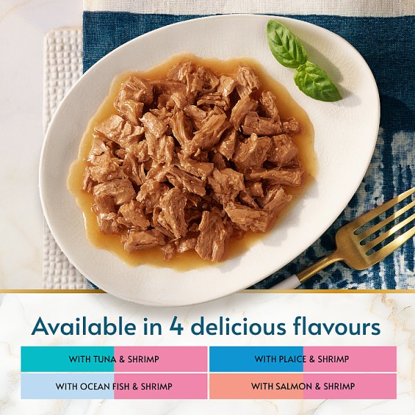 GOURMET Perle Mini Fillets in Gravy Ocean Delicacies Wet Cat Food 12x85g (4 x 12x85g) GOURMET Perle Mini Fillets in Gravy Ocean Delicacies Wet Cat Food 12x85g (4 x 12x85g)