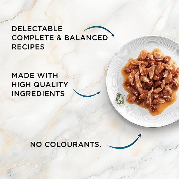 GOURMET Perle Mini Fillets in Gravy Ocean Delicacies Wet Cat Food 12x85g (4 x 12x85g) GOURMET Perle Mini Fillets in Gravy Ocean Delicacies Wet Cat Food 12x85g (4 x 12x85g)