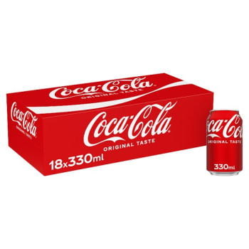 Coca-Cola Original Taste 18 x 330ml (1 x 18x330m)