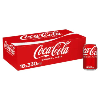 Coca-Cola Original Taste 18 x 330ml (1 x 18x330m) Coca-Cola Original Taste 18 x 330ml (1 x 18x330m)