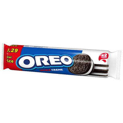 OREO Double Creme Vanilla Sandwich Biscuits 157g