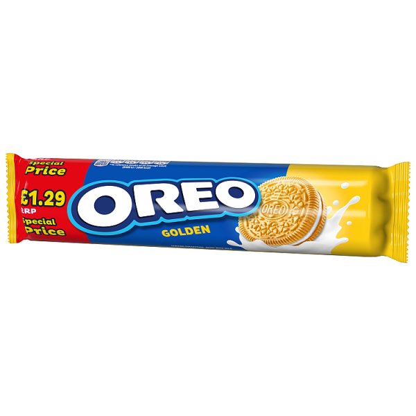 OREO Golden Sandwich Biscuits154g (16 x 154g)