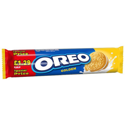 OREO Golden Sandwich Biscuits154g (16 x 154g)