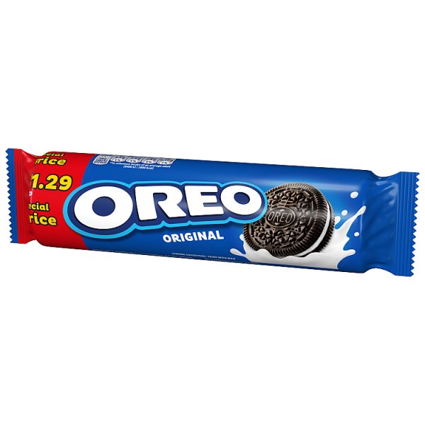 OREO Original Vanilla Sandwich Biscuits 154g (16 x 154g)