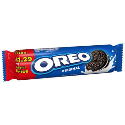 OREO Original Vanilla Sandwich Biscuits 154g (16 x 154g)