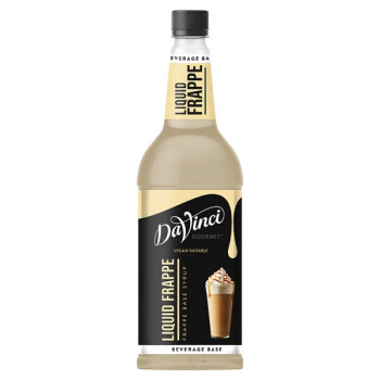 DaVinci Gourmet Liquid Frappe Base Syrup 1l (6 x 1ltr)