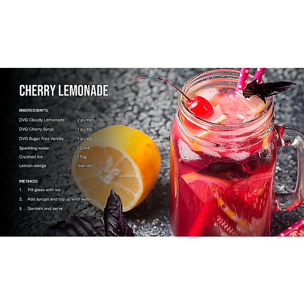 DaVinci Gourmet Classic Cherry Single Batch Flavour Syrup 1L (1 x 1ltr)