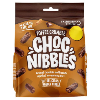 Choc Nibbles Toffee Crumble (12 x 135g) Choc Nibbles Toffee Crumble (12 x 135g)