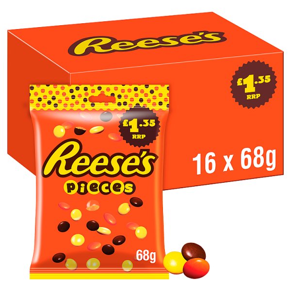 Reese's Peanut Butter Pieces 68g (16 x 68g)