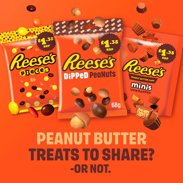 Reese's Peanut Butter Pieces 68g (16 x 68g)