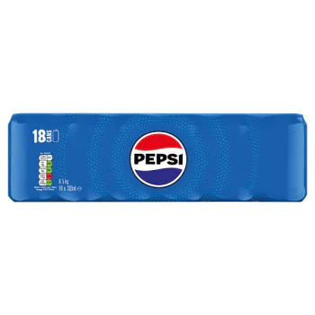 Pepsi Cola Cans 18 x 330ml (1 x 18x330m)